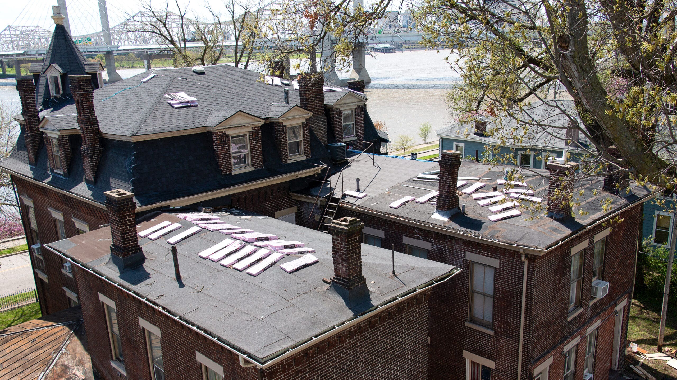 Community renewal in action: The trend of roof replacement.