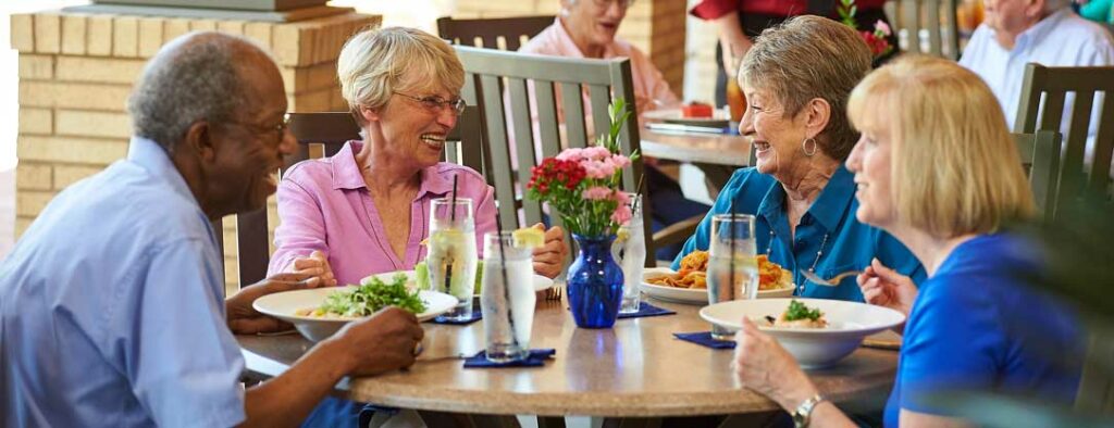 Explore the diverse dining venues at John Knox Village, from casual to formal settings.